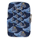 Queen Fish Doodle Art Belt Pouch Bag (Large) View2