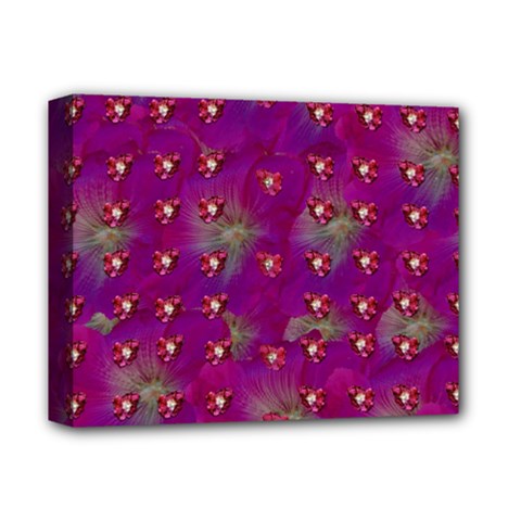 Beautiul Flowers On Wonderful Flowers Deluxe Canvas 14  X 11  (stretched) by pepitasart