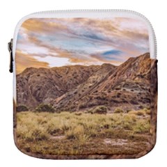 El Leoncito National Park Landscape, San Juan Province, Argentina Mini Square Pouch by dflcprintsclothing