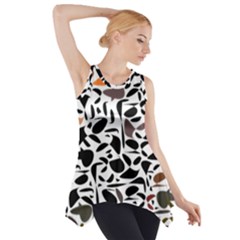 Zappwaits - Words Side Drop Tank Tunic by zappwaits