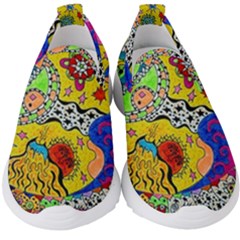 Supersonicplanet2020 Kids  Slip On Sneakers