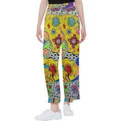 Supersonicplanet2020 Women s Pants  by chellerayartisans