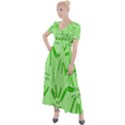 Electric Lime Button Up Short Sleeve Maxi Dress View1