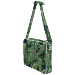 Green Cactus Cross Body Office Bag by Sparkle