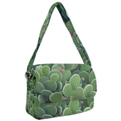 Green Cactus Courier Bag by Sparkle