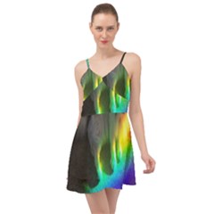 Rainbowcat Summer Time Chiffon Dress by Sparkle