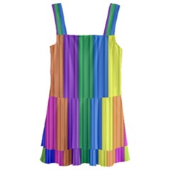 Colorful Spongestrips Kids  Layered Skirt Swimsuit