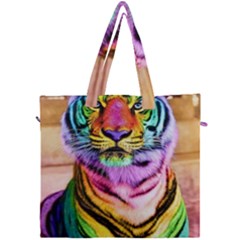 Rainbowtiger Canvas Travel Bag by Sparkle