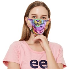 Rainbowtiger Fitted Cloth Face Mask (adult) by Sparkle