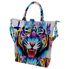 Butterflytiger Buckle Top Tote Bag by Sparkle