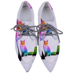 Rainbowfox Pointed Oxford Shoes by Sparkle