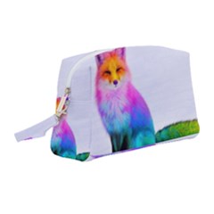 Rainbowfox Wristlet Pouch Bag (medium)