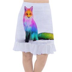 Rainbowfox Fishtail Chiffon Skirt