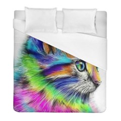 Rainbowcat Duvet Cover (full/ Double Size) by Sparkle