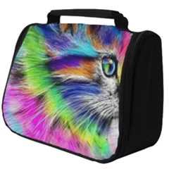 Rainbowcat Full Print Travel Pouch (big) by Sparkle