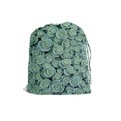 Realflowers Drawstring Pouch (large) by Sparkle