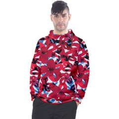 Handpaint Flowers Men s Pullover Hoodie