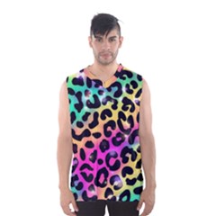 Animal Print Men s Basketball Tank Top