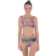 Rainbowwaves Bandaged Up Bikini Set  by Sparkle