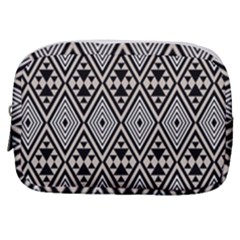 Abstract Boho Style Geometric Make Up Pouch (small) by tmsartbazaar