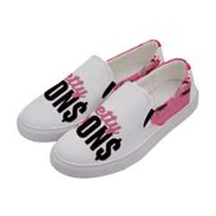 Pretty-goons-logo-2 Women s Canvas Slip Ons