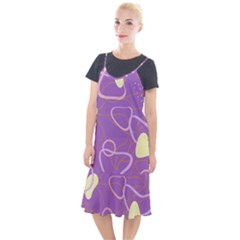 Abstract Purple Pattern Design Camis Fishtail Dress by brightlightarts