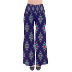 Colorful Diamonds Pattern3 So Vintage Palazzo Pants