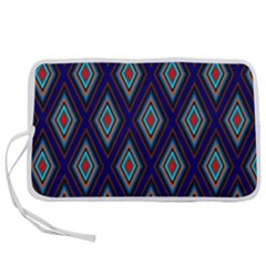 Colorful Diamonds Pattern3 Pen Storage Case (m) by bloomingvinedesign