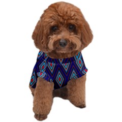 Colorful Diamonds Pattern3 Dog T-shirt by bloomingvinedesign