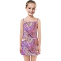 Marbling Abstract Layers Kids  Summer Sun Dress View1