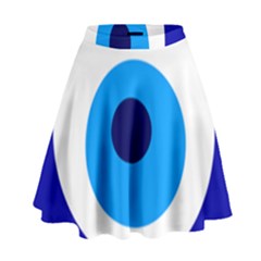 Evil Eye High Waist Skirt