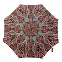 Paola De Giovanni- Marbling Art Viii Hook Handle Umbrellas (medium) by kaleidomarblingart