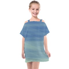 Ocean Kids  One Piece Chiffon Dress by AlkaravanCreations