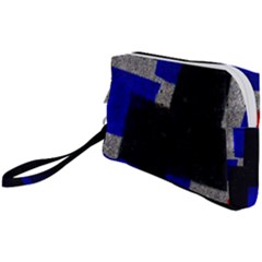 Abstract Tiles  Wristlet Pouch Bag (small) by essentialimage