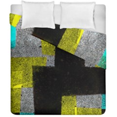 Abstract Tiles Duvet Cover Double Side (california King Size) by essentialimage