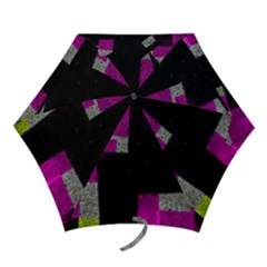 Abstract Tiles Mini Folding Umbrellas by essentialimage