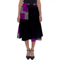 Abstract Tiles Perfect Length Midi Skirt by essentialimage