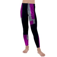 Abstract Tiles Kids  Lightweight Velour Leggings by essentialimage