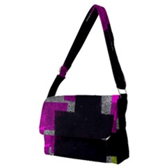 Abstract Tiles Full Print Messenger Bag (m) by essentialimage
