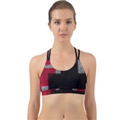 Abstract Tiles Back Web Sports Bra by essentialimage