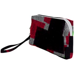 Abstract Tiles Wristlet Pouch Bag (small) by essentialimage
