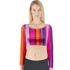 Fashion Belts Long Sleeve Crop Top by essentialimage