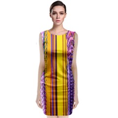 Fashion Belts Sleeveless Velvet Midi Dress by essentialimage