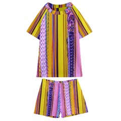 Fashion Belts Kids  Swim Tee And Shorts Set by essentialimage