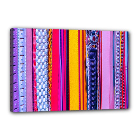 Fashion Belts Canvas 18  X 12  (stretched) by essentialimage