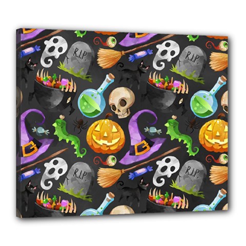 Halloween Canvas 24  X 20  (stretched) by Angelandspot