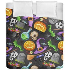 Halloween Duvet Cover Double Side (california King Size) by Angelandspot