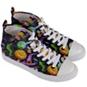 Halloween Women s Mid-Top Canvas Sneakers View3