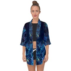  Coral Reef Open Front Chiffon Kimono by CKArtCreations