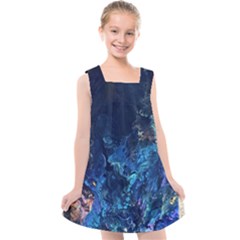  Coral Reef Kids  Cross Back Dress by CKArtCreations